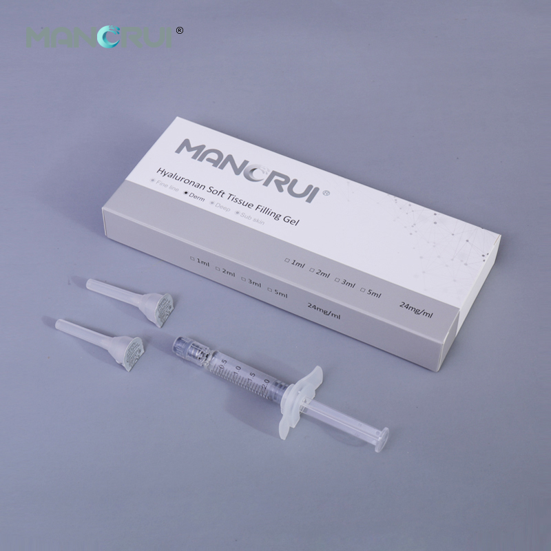 Cross Linked Hyaluronic Acid Derm 2ml for Normal lip plumping effect