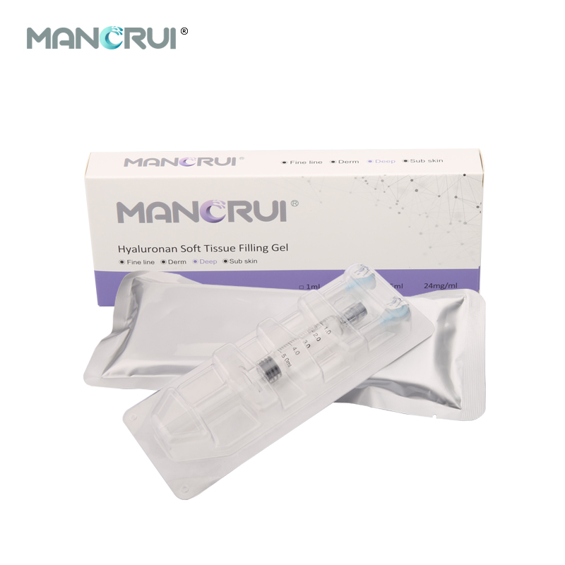 Deep 2ml Cross Linked Hyaluronic Acid Filler for Deep wrinkles and lines