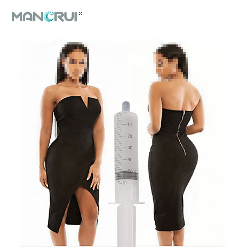 Big butt injection 50cc ha filler acido hialuron inyect professional Big ass injection body filler acide hyaluronique fesses 50ml buttock butt injection fillers（Certified by CE and FDA.）