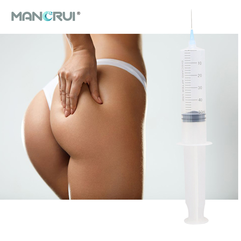 Big butt injection 50cc ha filler acido hialuron inyect professional Big ass injection body filler acide hyaluronique fesses 50ml buttock butt injection fillers（Certified by CE and FDA.）